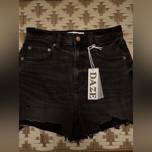 DAZE High Rise Shorts NWT